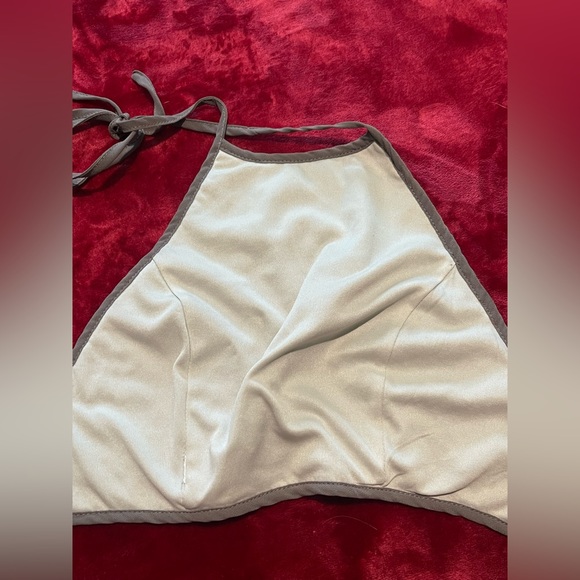 Festival crop top, party top sequin top - Picture 4 of 4